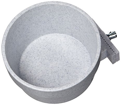 Lixit Corporation BLX0758 Crock for Small Animals, 20-Ounce, Granite