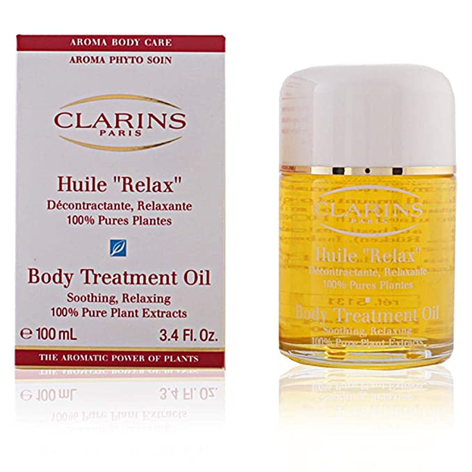 Clarins Clarins relax body treatment oil, 3.4 oz, 3.4 Ounce