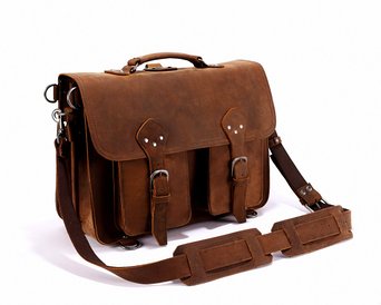 Leyden and Sons Leather Bag Co. - Original Messenger Bag
