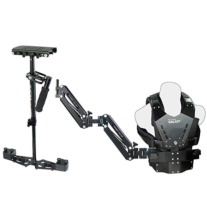 Flycam HD-3000 Stabilizer with Galaxy Dual Arm & Body Vest Steadycam System (GLXY-AV-HD-3) For Video DSLR Cameras | Free Accessories