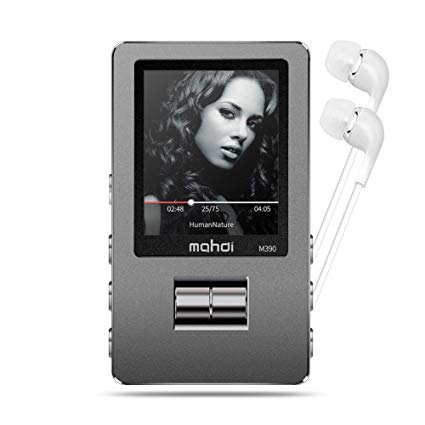 MP3 player, GotechoD MP3 MP4 Player with regulating wheel, 8GB 1.8 inch color Display,Voice Recorder,FM Radio, Video, E-Book, Stop watch, Expandable up to 128GB