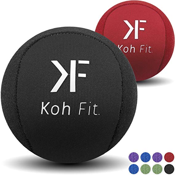 Koh Fit Stress Ball Multipacks - Stress Reliever Squeeze Balls - 2 Bonus Ebooks: Hand Therapy Exercise Guide   Stress Relief Guide