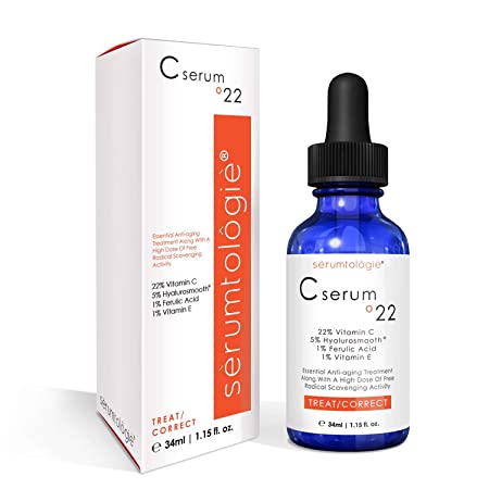 Vitamin C serum 22 by serumtologie Anti Aging - 1.15 oz