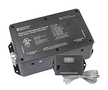 Progressive Industries HW30C 30 Amp Hardwired Electrical Management System with Remote Display