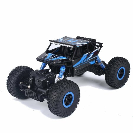 Remote Radio Control Cars, Aibay RC Rock Off-Road Vehicle 2.4Ghz 4WD Fast Speed Racing Cars Electric Rock Crawler Electric Buggy Hobby Car Fast Race Crawler Truck Blue