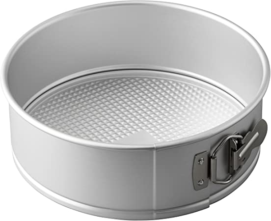 Wilton Round Springform Pan, Aluminum, Silver, 22.8 cm diam x 7.6 cm (9 in. dia. x 3 in)