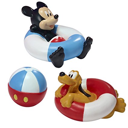 The First Years Disney Mickey Mouse Bath Squirt Toys