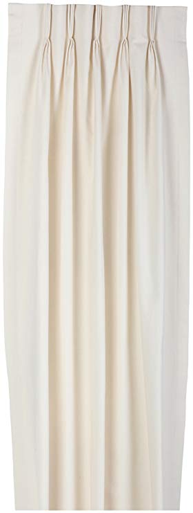 Ellis Curtain Fireside Pinch Pleated 48 x 63 Thermal Insulated Drapes, Pair, Natural