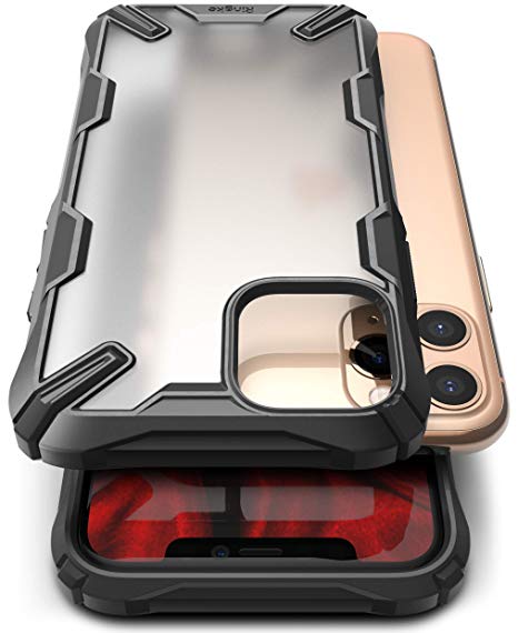 Ringke Fusion-X No-Smudge Matte Compatible with iPhone 11 Pro Max Case (2019) - Black