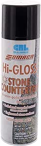 Somaca Hi-Gloss Stone Countertop Cleaner - 17 oz. Can