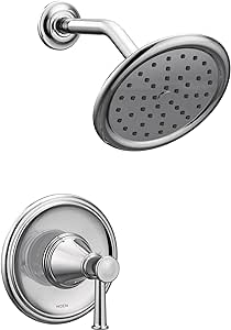 Moen T2312EP Belfield Posi-Temp Eco-Performance Shower Trim Kit Without Valve, Chrome