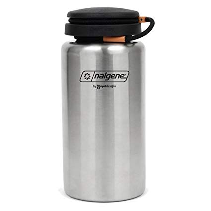 Nalgene 341955 38 Oz. Standard Stainless Steel Bottle