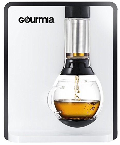 Gourmia GTC8000 Electric Square Tea Maker Loose Leaf Tea Infuser & Brewer With iTEA BOIL TO BREW TECHNOLOGY Includes 3 Brew Settings (Light, Medium & Strong) Great For White, Green, Oolong & Black Tea