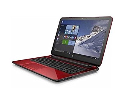 HP Flyer Red 15.6 15-f272wm Laptop with Intel Pentium N3540 Processor, 4GB Memory, 500GB Hard Drive and Windows 10 Home