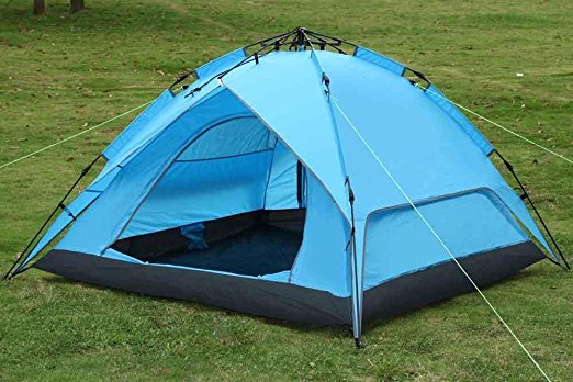 Yaheetech Outdoor Waterproof Automatic 4 Person Camping Family Tent