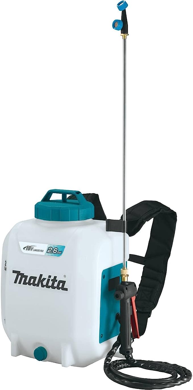 Makita XSU01Z 18V LXT® Lithium-Ion Cordless 2.6 Gallon Backpack Sprayer, Tool Only