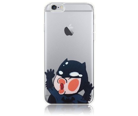 Batman iPhone 6  6s Case PopJoy - 47 Inch Case Light flexibile shock-absorbant TPU case w premium designs