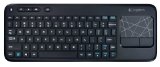 Logitech Wireless Touch Keyboard K400 with Built-In Multi-Touch Touchpad Black