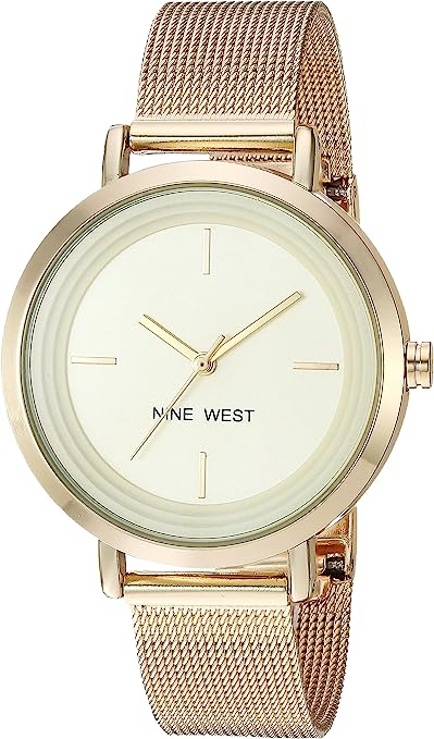 Nine West Women's Mesh Bracelet Watch