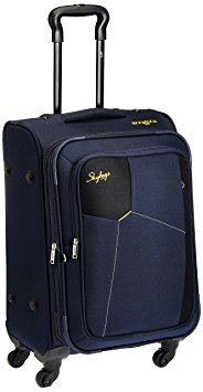 Skybags Rubik Polyester 58 cms Blue Softsided Suitcase (STRUBW58BLU)