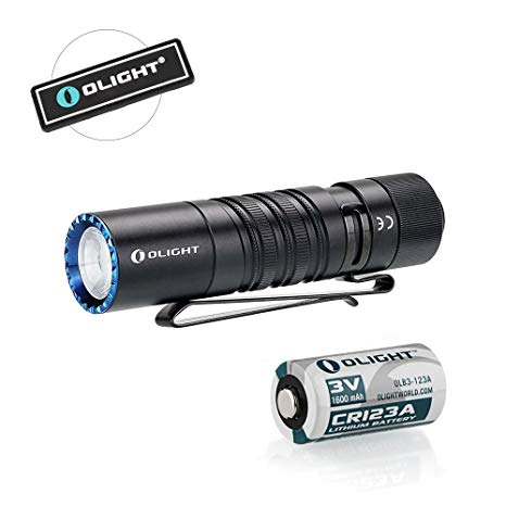 OLIGHT M1T Raider 500 lumens Portable Mini Tactical Light, Tail Switch Compact EDC Light, Waterproof IPX8 Patch