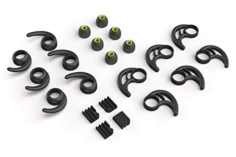 Replacement Silicone Earbuds Tips 6 Pairs, Size M, for Phaiser BHS-750, BHS-760 and other In Ear Headphones Earphones M