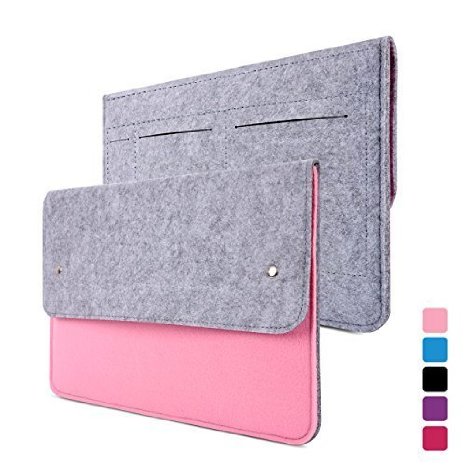 Yessbon Macbook Air and Pro 11 Case - wool felt Sleeve with splash-proof for Apple Macbook Air 11 and Macbook Pro 11 with Retina