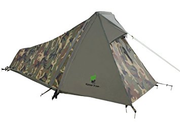 GEERTOP 1-Person 3-4 Season Lightweight Backpacking Bivy Tent, Aluminum Pole, For Outdoor Camping Hiking