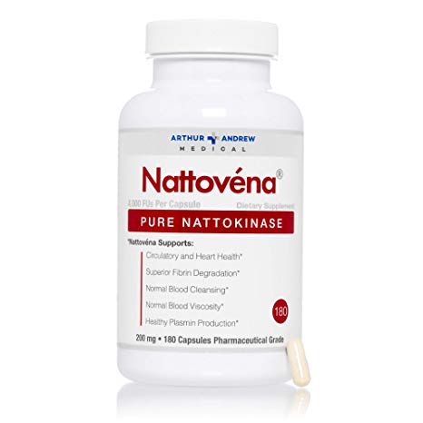 Arthur Andrew Medical - Nattovena - Ultra High Potency Pure Nattokinase - 180 caps