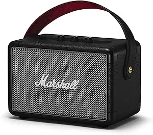 Marshall Kilburn II Bluetooth Altoparlante Portatile, Senza fili Casse, Impermeabilità IPX2, 20 ore riproduzione, Nero