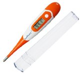 LotFancy Automatic Digital Thermometer for Oral Rectal or Axillary Use Flexible Tip Waterproof