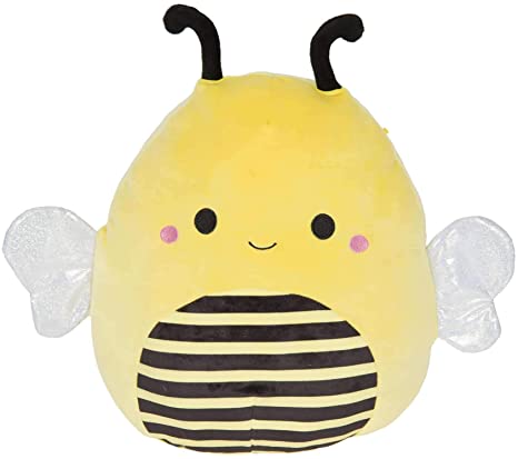 Squishmallow Kellytoy Bugs Life 8 inch Sunny The Bee- Super Soft Plush Toy Pillow Pet Animal Pillow Pal Buddy Stuffed Animal Birthday Gift Holiday