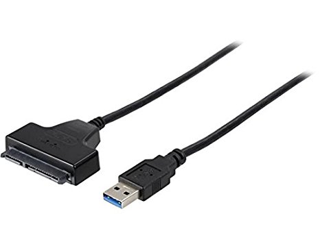 Rosewill USB 3.0 to SATA III Adapter for 2.5" SDD HDD Hard Drives. SATA III / II / I to USB 3.0 External Converter and Cable, Support UASP, Portable SATA Adapter to USB 3.0 for 2.5 inch SSD/HDD