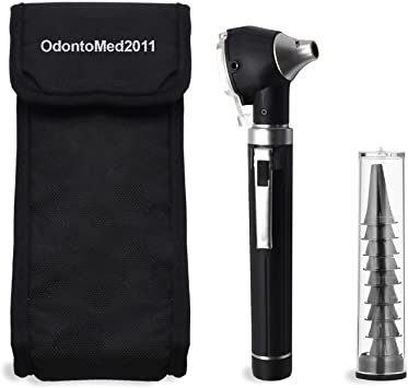 OdontoMed2011 - Otoscope Mini for Educational and Personal Use - Ideal for Medical and Nurse Students, Paramedics, EMT and Personal Use Black Color