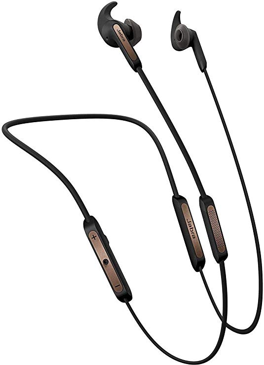 Jabra Elite 45e Wireless Bluetooth in-Ear Headphones (Copper Black)