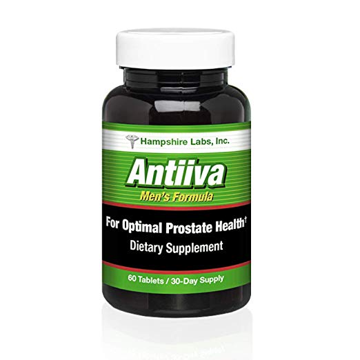 Antiiva Men’s Prostate Supplement/Supports Prostate & Urinary Health, Reduces Bathroom Trips and Promotes Sleep. Reduce Frequent urges. Better Bladder Emptying 30 Day Supply