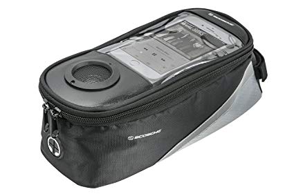 SCOSCHE BMXLS ROADROCKER Weather Resistant Bike Bag with Built-in Speaker and Storage for Smartphones, Mobile Devices & Accessories