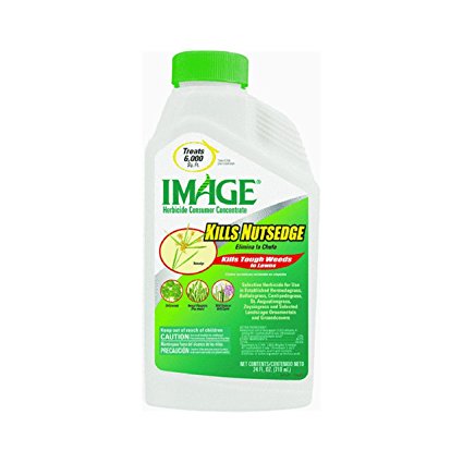 Image Herbicide Consumer Concentrate: Kills Nutsedge (Kills Tough Weeds in Lawns)- Treats 6,000 sq ft- 24 fl oz