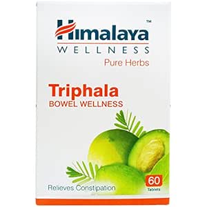 Himalaya Bowel Wellness Tablets - Triphala, 60 Pieces Carton