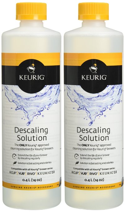Keurig 14 Ounce Descaling Solution, Set of 2