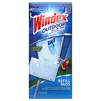 Windex Outdoor All-in-One Refill, 2 Count