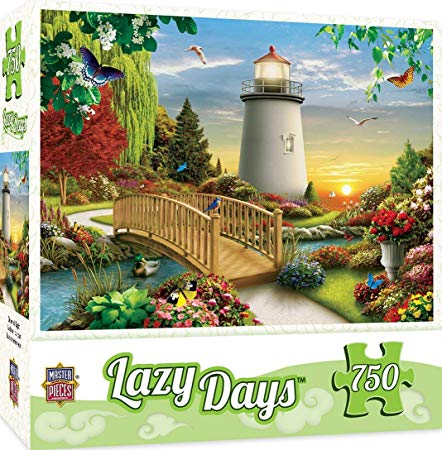 MasterPieces Lazy Days Jigsaw Puzzle, Dawn of Light, Featuring Art by Alan Giana, 750 Pieces