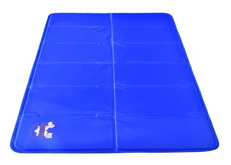 Pet Dog Self Cooling Mat Pad for Kennels Crates and Beds- Arf Pets