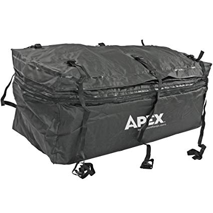 Apex CSBG-48 48' Waterproof Hitch Cargo Carrier Rack Bag with Expandable Height