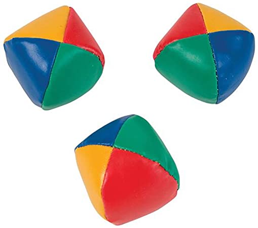 OTC Juggling Balls Toy, 3 Pieces Multi-colored