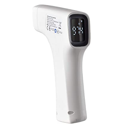 Forehead Thermometer - Non-Contact Infrared Forehead and Ear Thermometer with Fever Alarm – Ideal for Babies, Infants, Children, Adults, Surface and Room Use