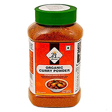 Organic Curry Powder, USDA Certified Organic , Pesticides Free - 10 Ounces - 24 Mantra Organic