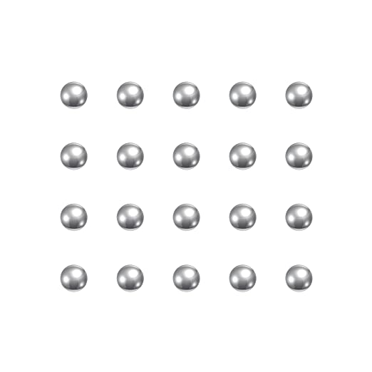 uxcell 100pcs 2.5mm Chrome Steel Bearing Balls G3 Precision