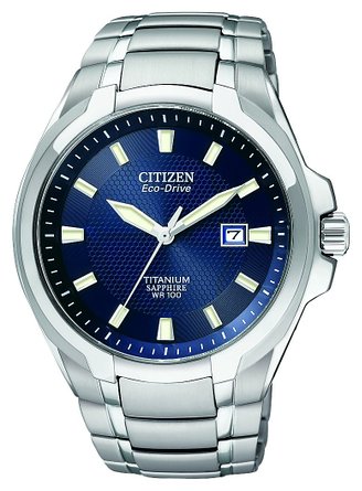 Citizen Mens BM7170-53L Titanium Eco-Drive Watch
