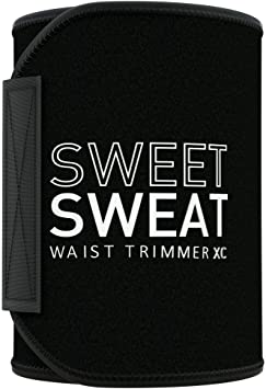 Sweet Sweat Waist Trimmer 'Xtra-Coverage' for Men & Women | Premium Waist Trainer Sauna Suit with More Torso Coverage for a Better Sweat!